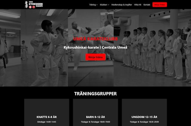 Bild på Umeå Karateklubb